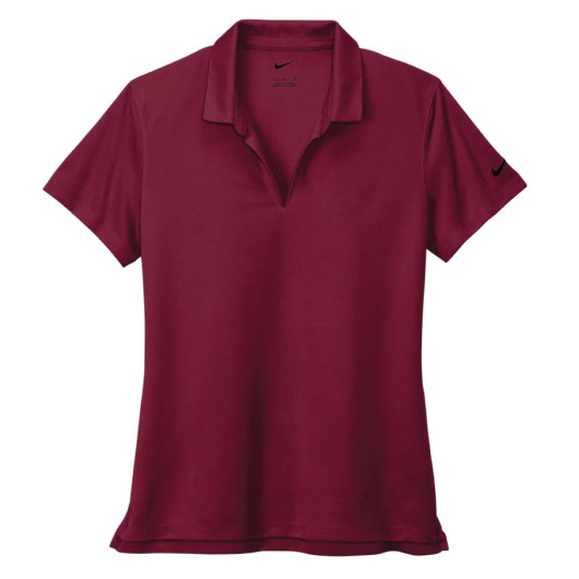 Nike Dri-Fit Classic Ladies Polos Maroon